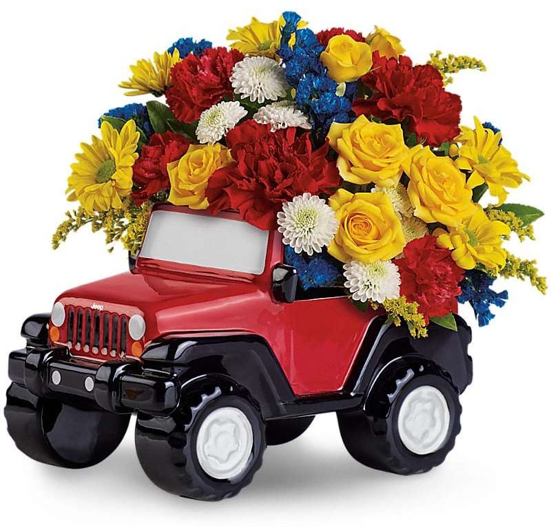 Jeep Flowers