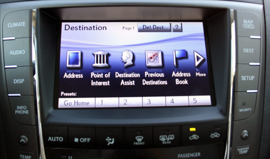 Lexus-is250-Navigation