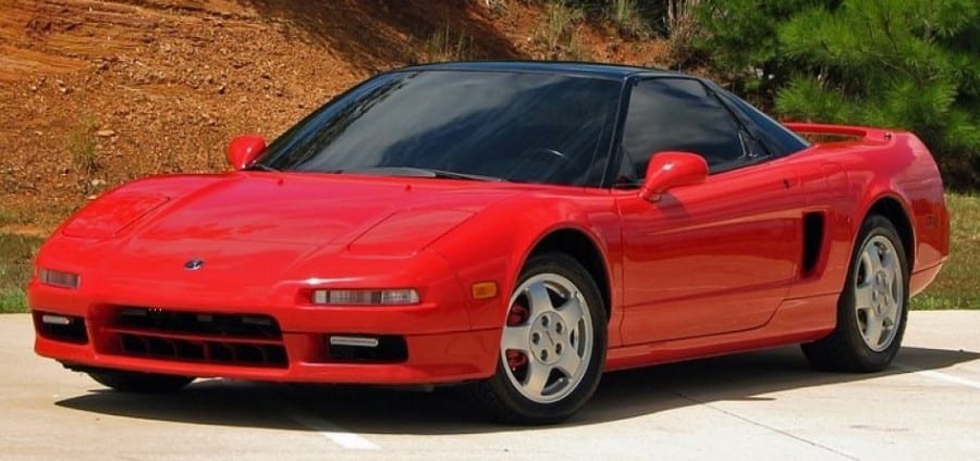 1990s Acura NSX Red