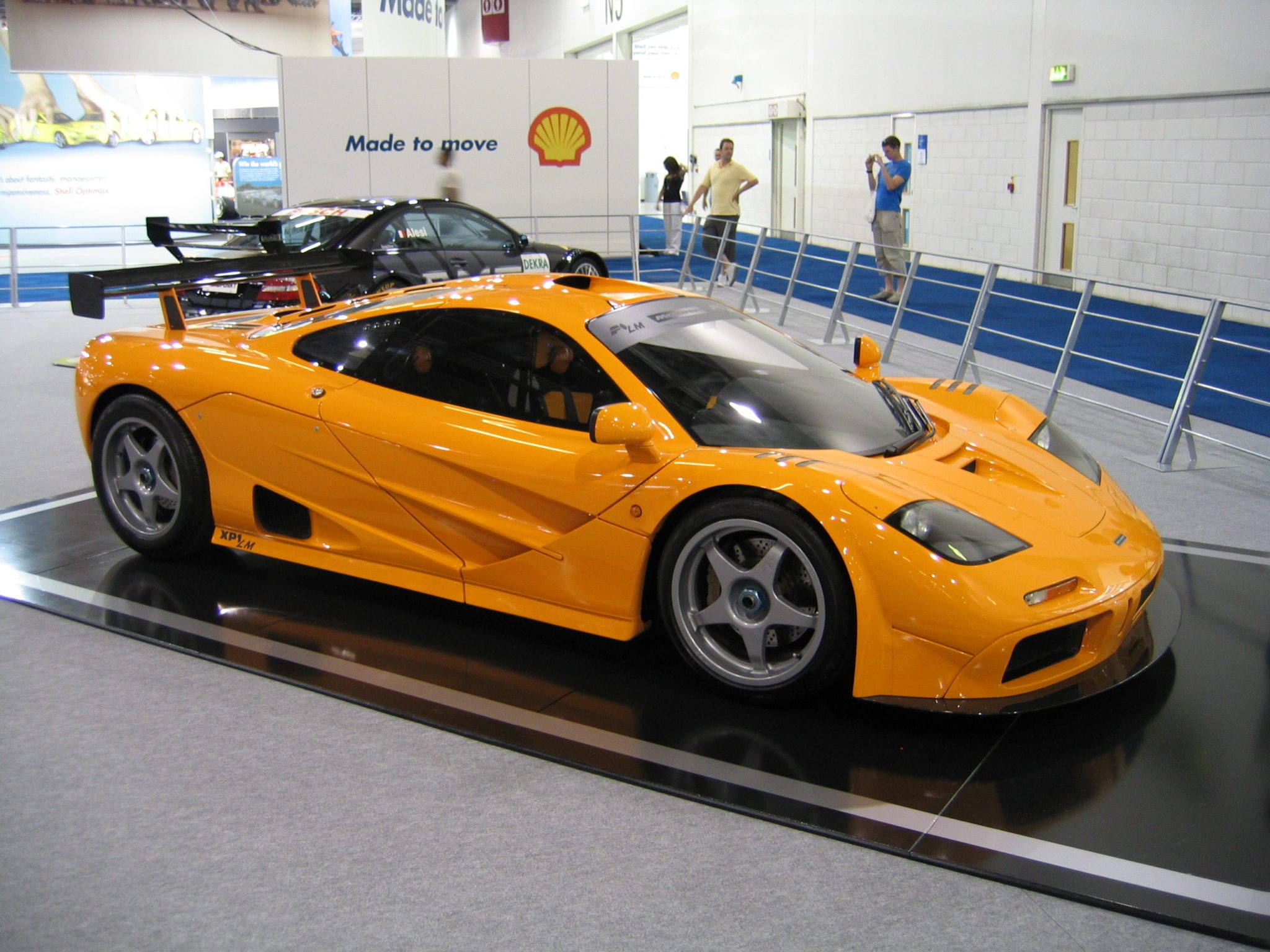 Yellow McLaren F1