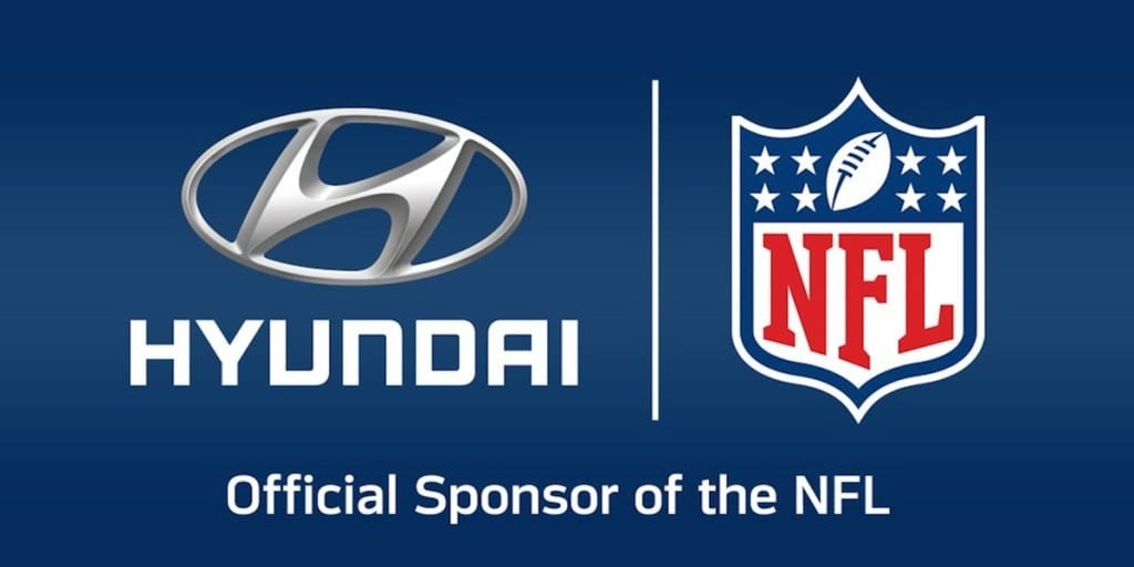 HYUNDAI GOING PRO: ANNOUNCES OFFICIAL NATIONAL FOOTBALL LEAGUE SPONSORSHIP