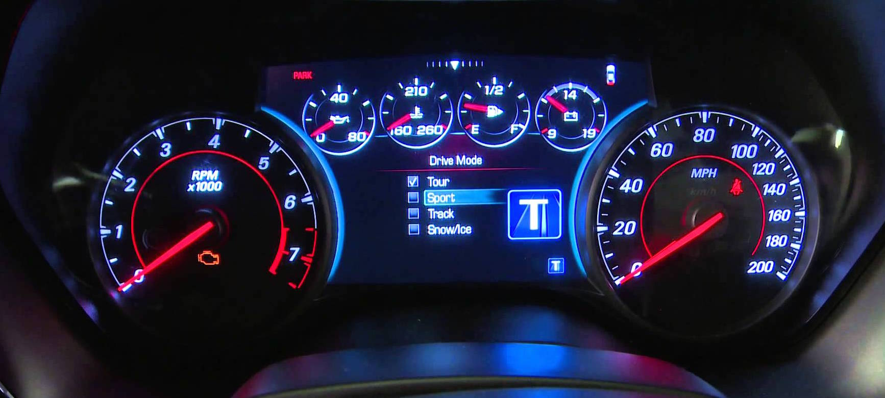 2016 Camaro Instrument cluster