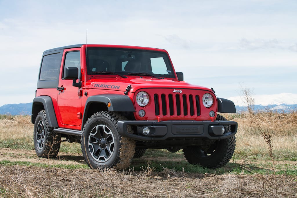 2015 Jeep Wrangler Red