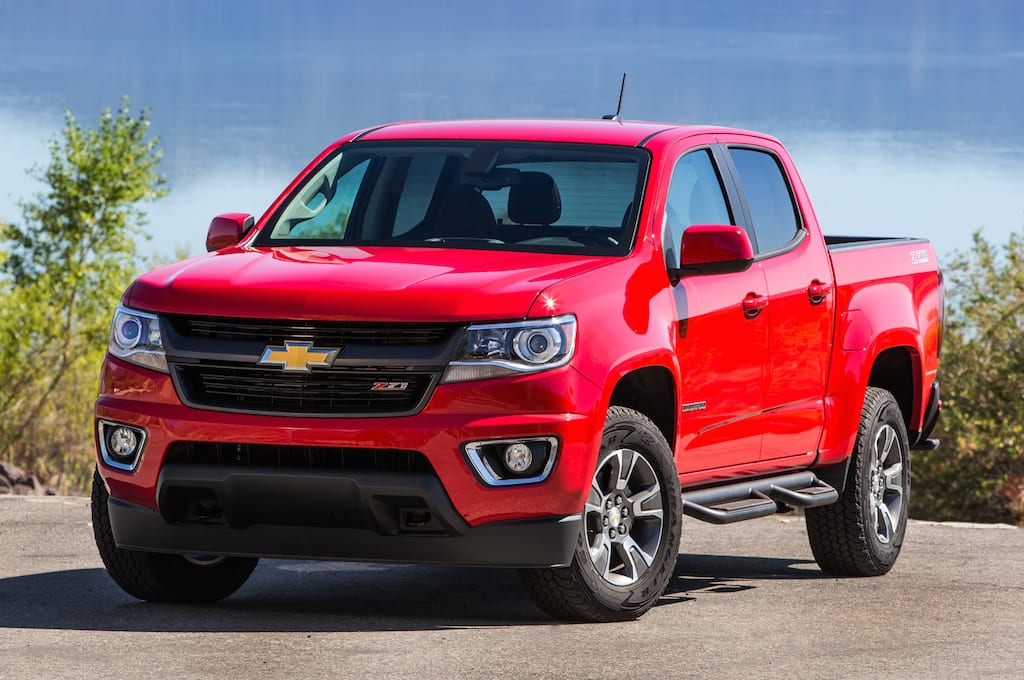 2015 Chevrolet Colorado Z71 Red