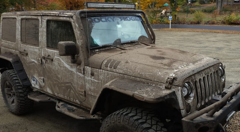 Rocky Ridge Jeep in Mud