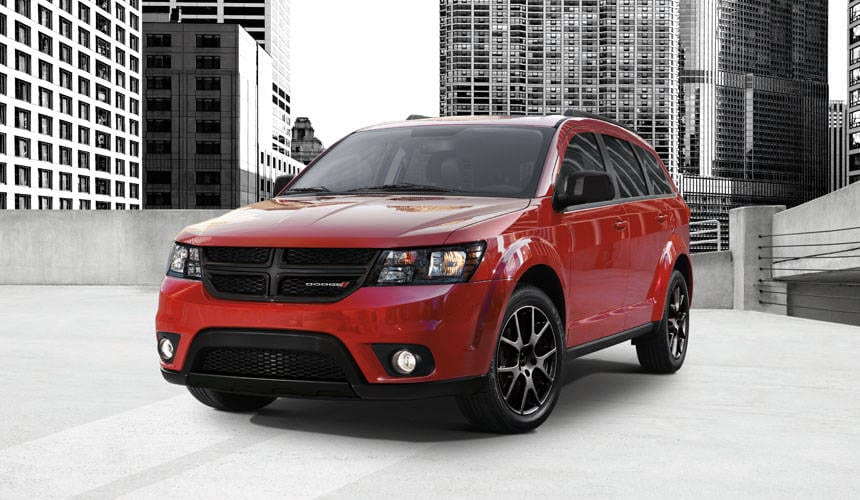 The 2016 Dodge Journey Blacktop Special Edition. Photo courtesy of Dodge.