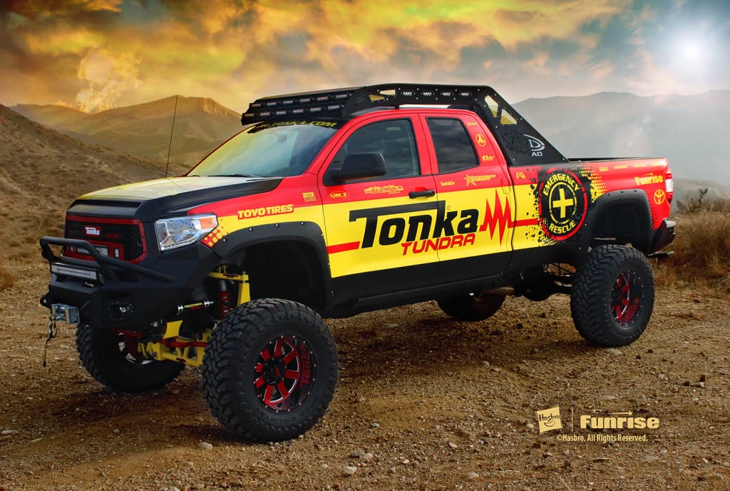 The 2014 Tonka Tundra Truck from Toyota. Photo courtesy of Toyota.