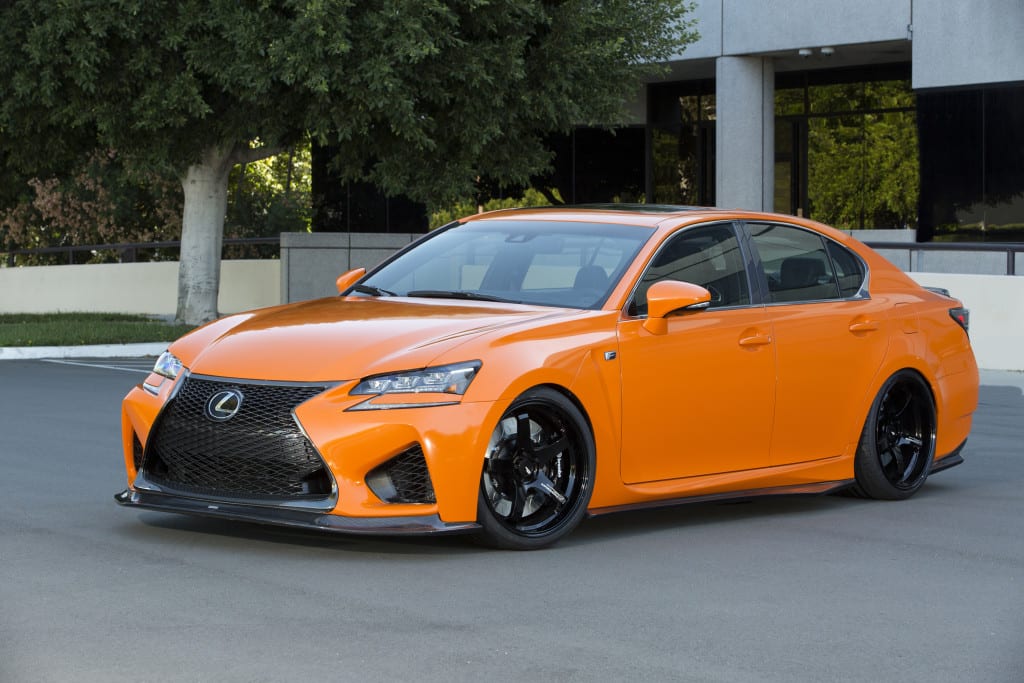 The 2016 GS F by Gordon Ting/Beyond Marketing, which premiered at SEMA 2015. Phot courtesy of Toyota/Lexus.