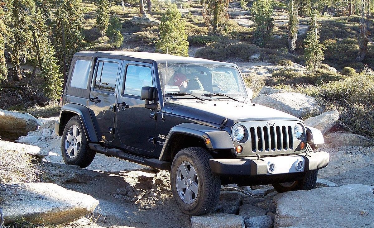 Used Black Jeep JK