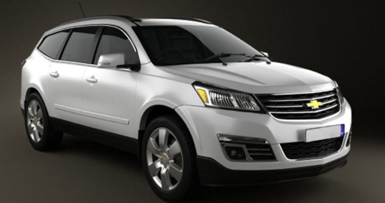 2016 Chevy Traverse Silver