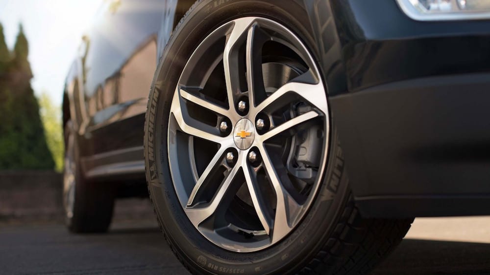 The 18-inch aluminum wheels add flair