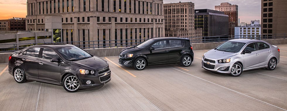 2016 chevrolet sonic small car design