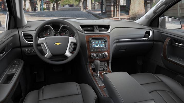 2016 Chevy Traverse Interior