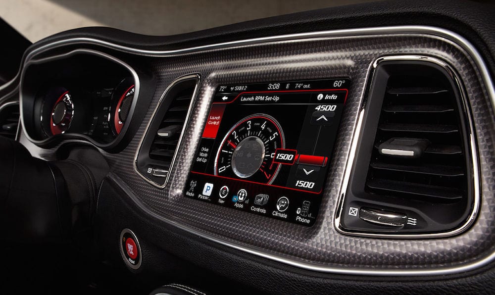 Dodge Challenger Dashboard