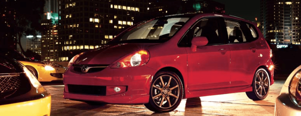 Used 2007 Honda Fit Red