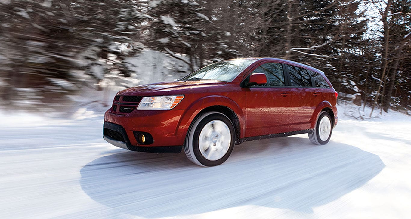 2015 Dodge Journey In Snow