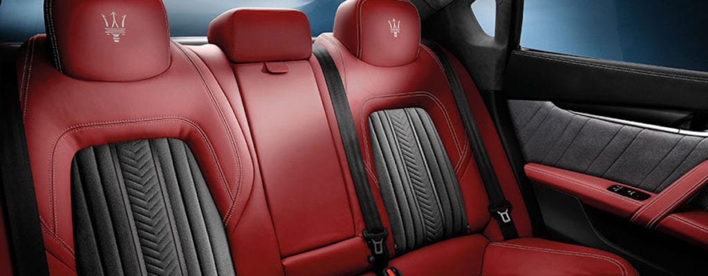 2016 Maserati Quattroporte GTS Zegna Interior