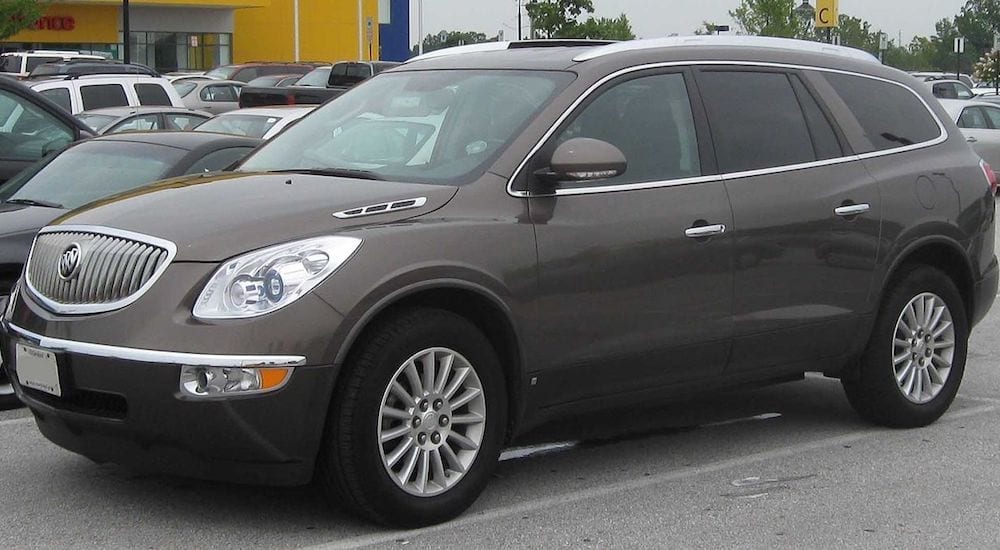 Gray 2008 Buick Enclave at used Buick dealership