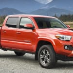 Red 2016 Toyota Tacoma