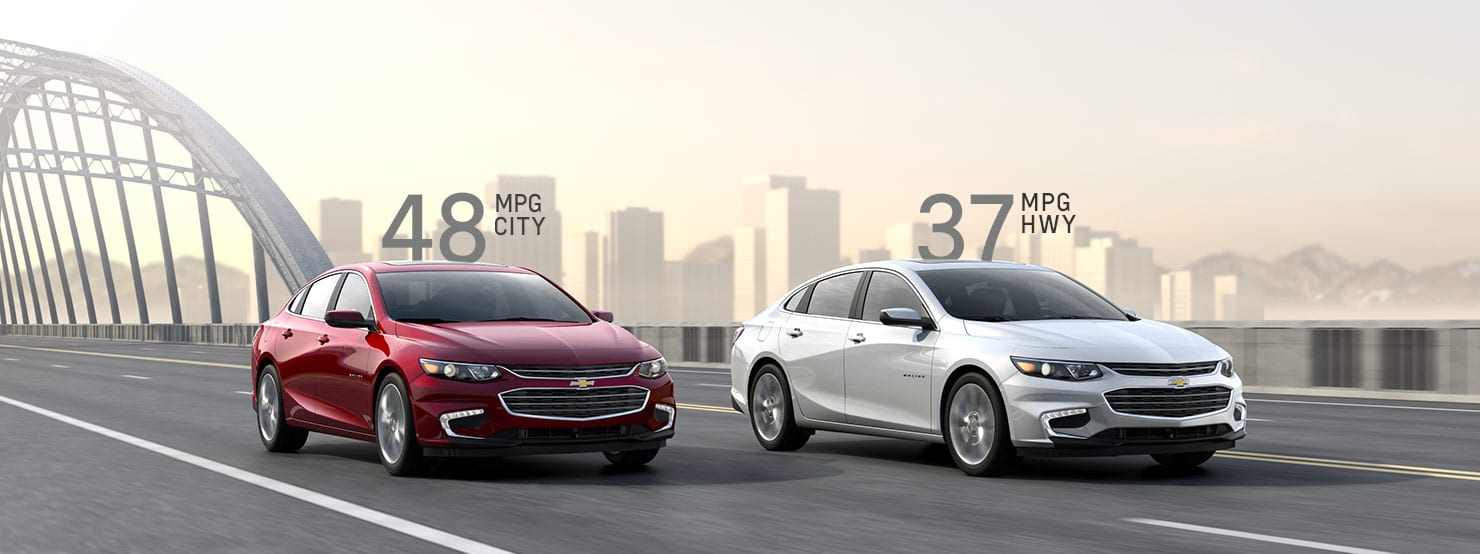 Malibu and Malibu Hybrid MPG Ratings