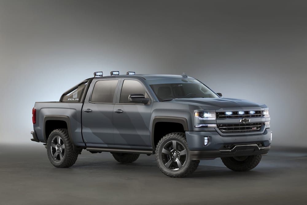 Chevrolet Announces Special Operations Silverado Truck for Limited Release