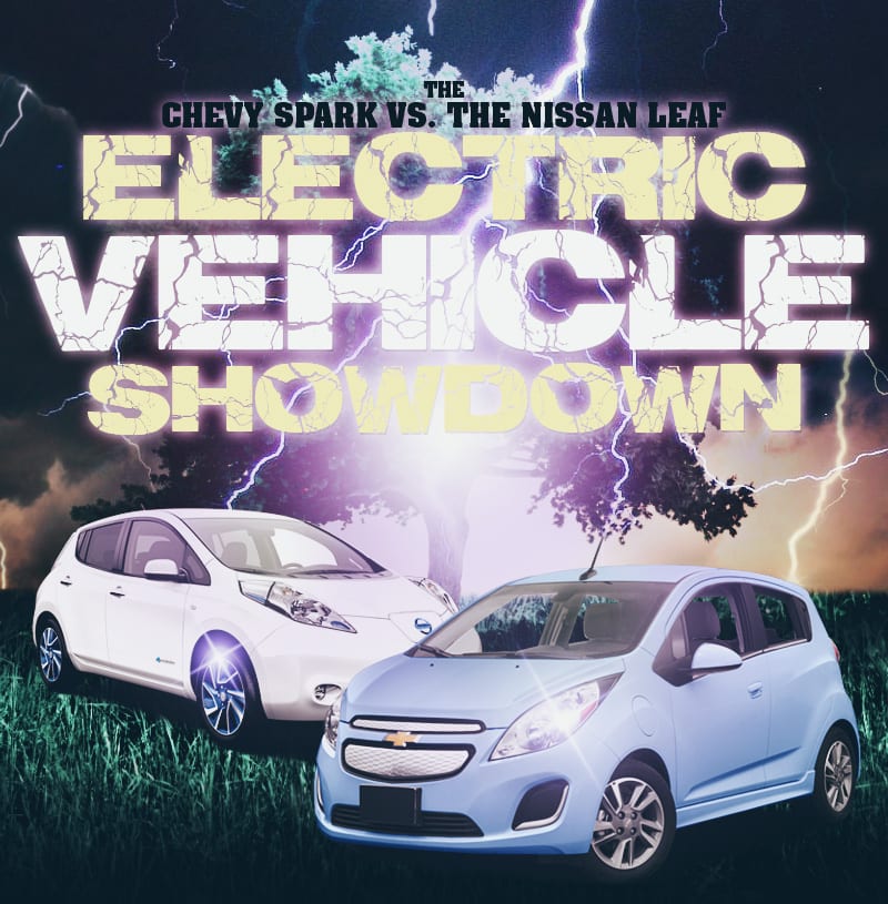 The Chevy Spark EV vs. The Nissan Leaf – Electric Vehicle Showdown