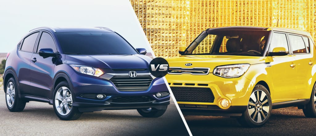 2016 Kia Soul vs. 2016 Honda HR-V