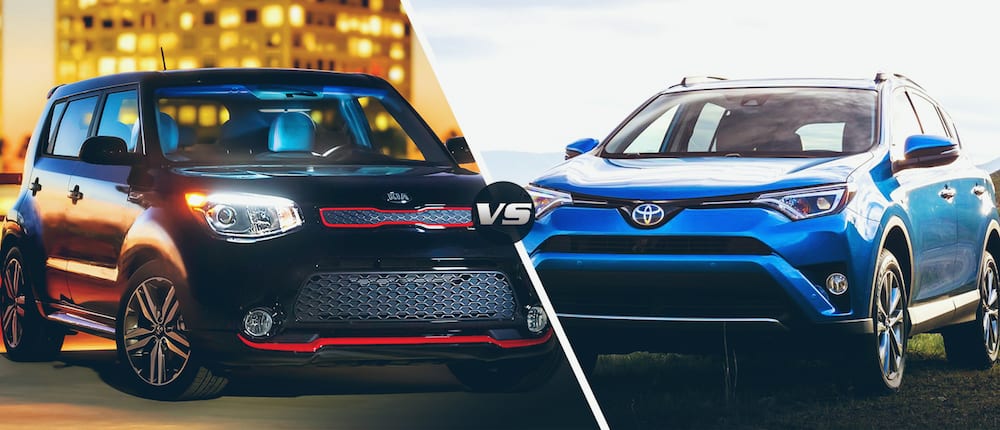 Comparison: 2016 Kia Soul vs. 2016 Toyota RAV4