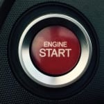 Vehicle Red Push to Start Button