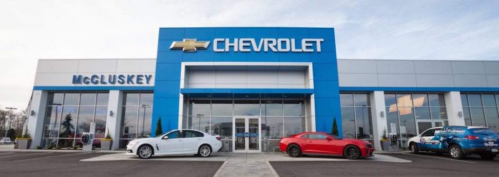 McCluskey Chevrolet is an Unbeatable location