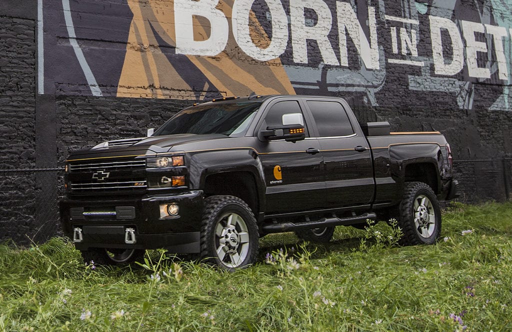 Chevy and Carhartt Teamed Up to Make the Silverado Hd Concept