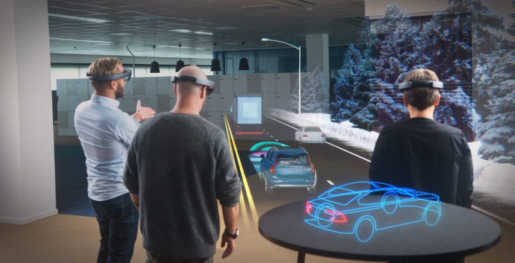 Volvo and Microsoft Create Augmented-Reality Goggles for the Automotive World