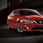 Red 2017 Nissan Sentra below $20,000