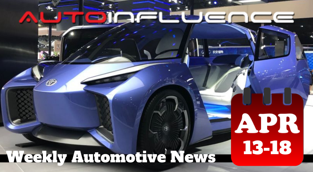 Toyota Rhombus EV Concept in Blue as Featured in AutoInfluence Weekly Auto News for April 13 - 18