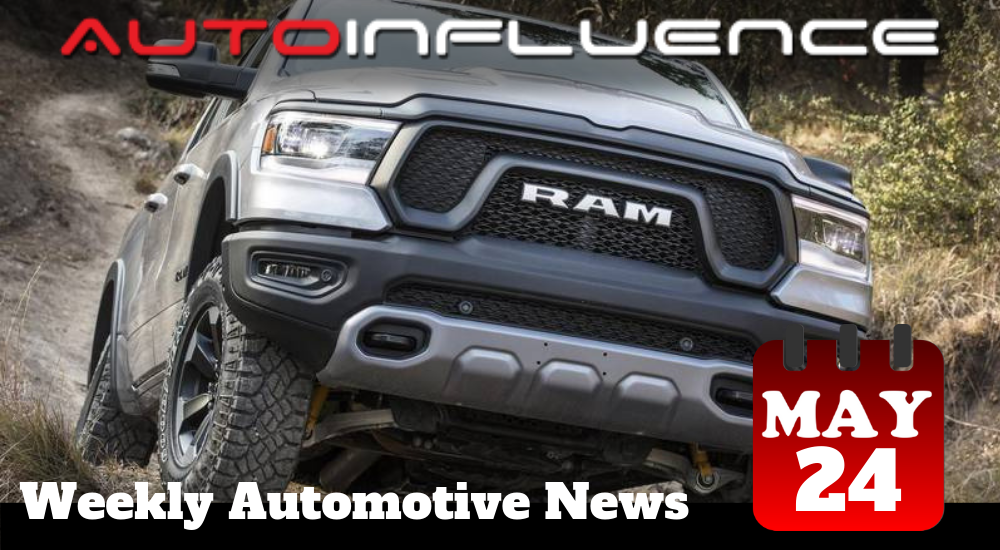 Action Shot of 2019 RAM 1500 Rebel Named "Texas Off-Road Truck of the Year" as featured in AutoInfluence's Weekly Automotive News for the week of May 24th, 2019