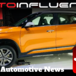 Kia Seltos (in Orange) as included in this week's automotive news from AutoInfluence