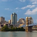 The Cincinnati skyline is shown.