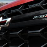 A close up shows the grille on a 2024 Chevy Silverado 2500HD ZR2.