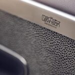 A Mark Levinson Reference speaker is shown in a 2024 Lexus LS.