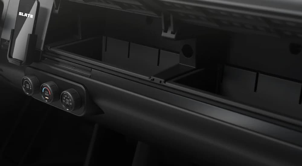 Customization of the dash in a Slate vehicle