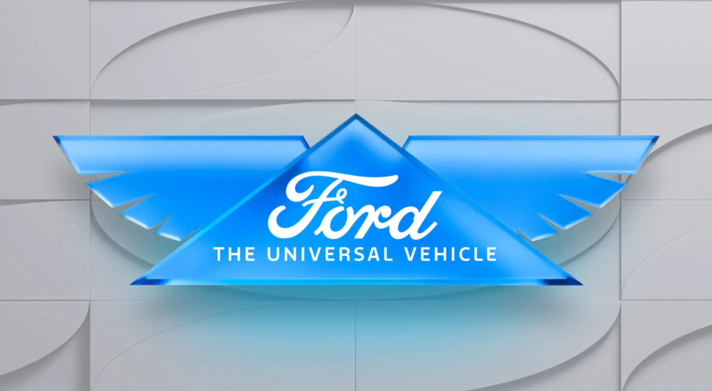 Logo for the new Universal Vehicle line found at your local Ford dealer.