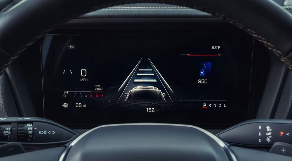Digital display in a 2026 GMC Terrain for sale