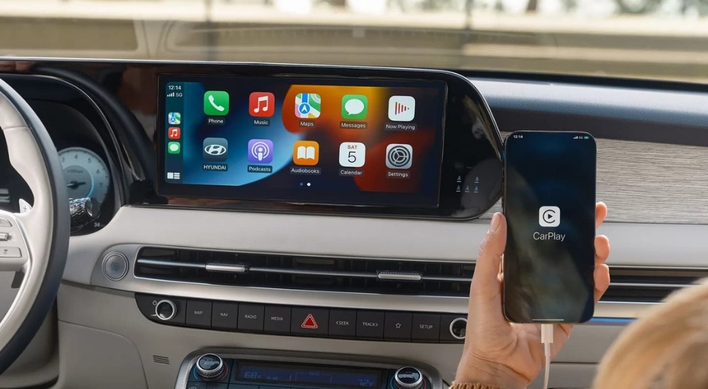 2023 Hyundai Palisade CarPlay loading