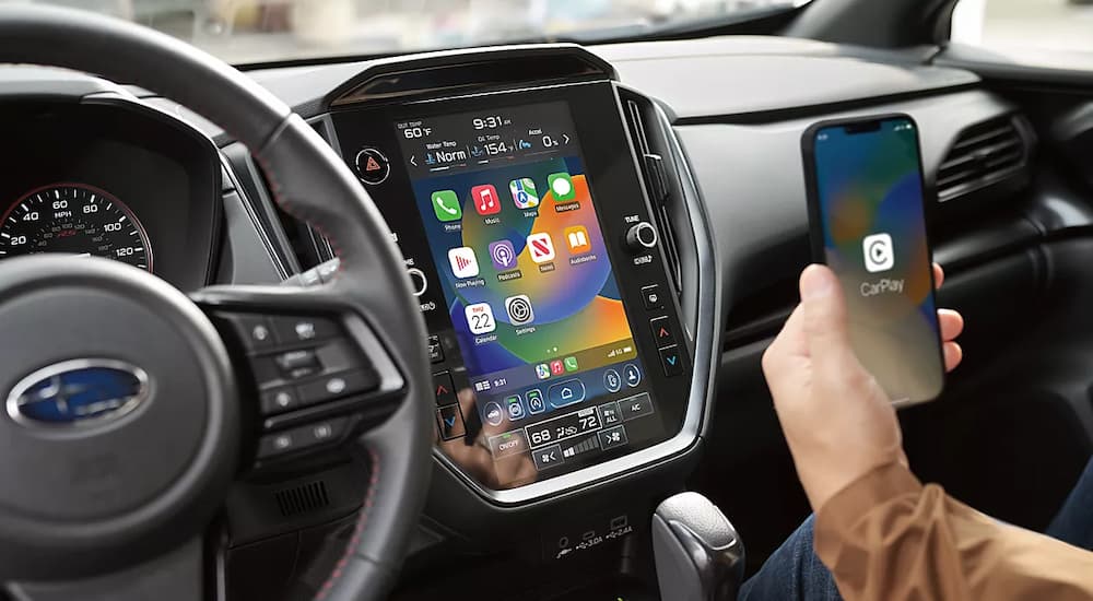 2026 Subaru Impreza Apple CarPlay upon startup.