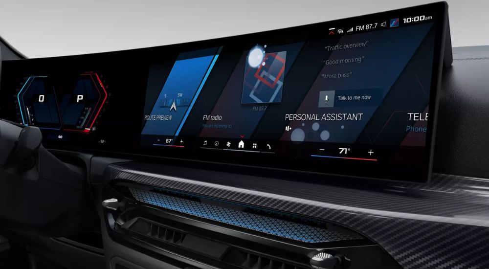 Voice assistant in the 2026 BMW M3.