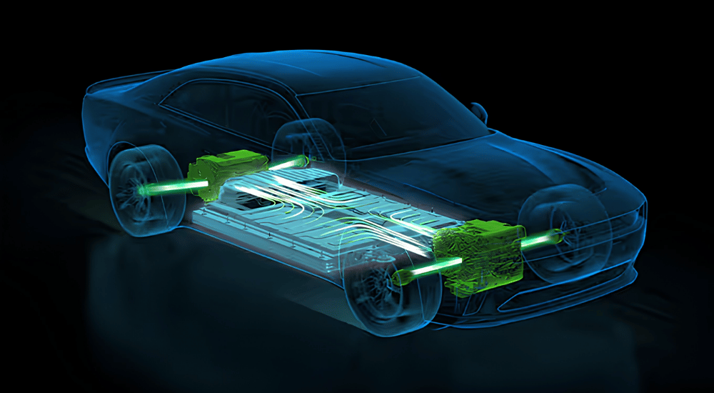 Power cell of the 2026 Dodge Charger Daytona EV
